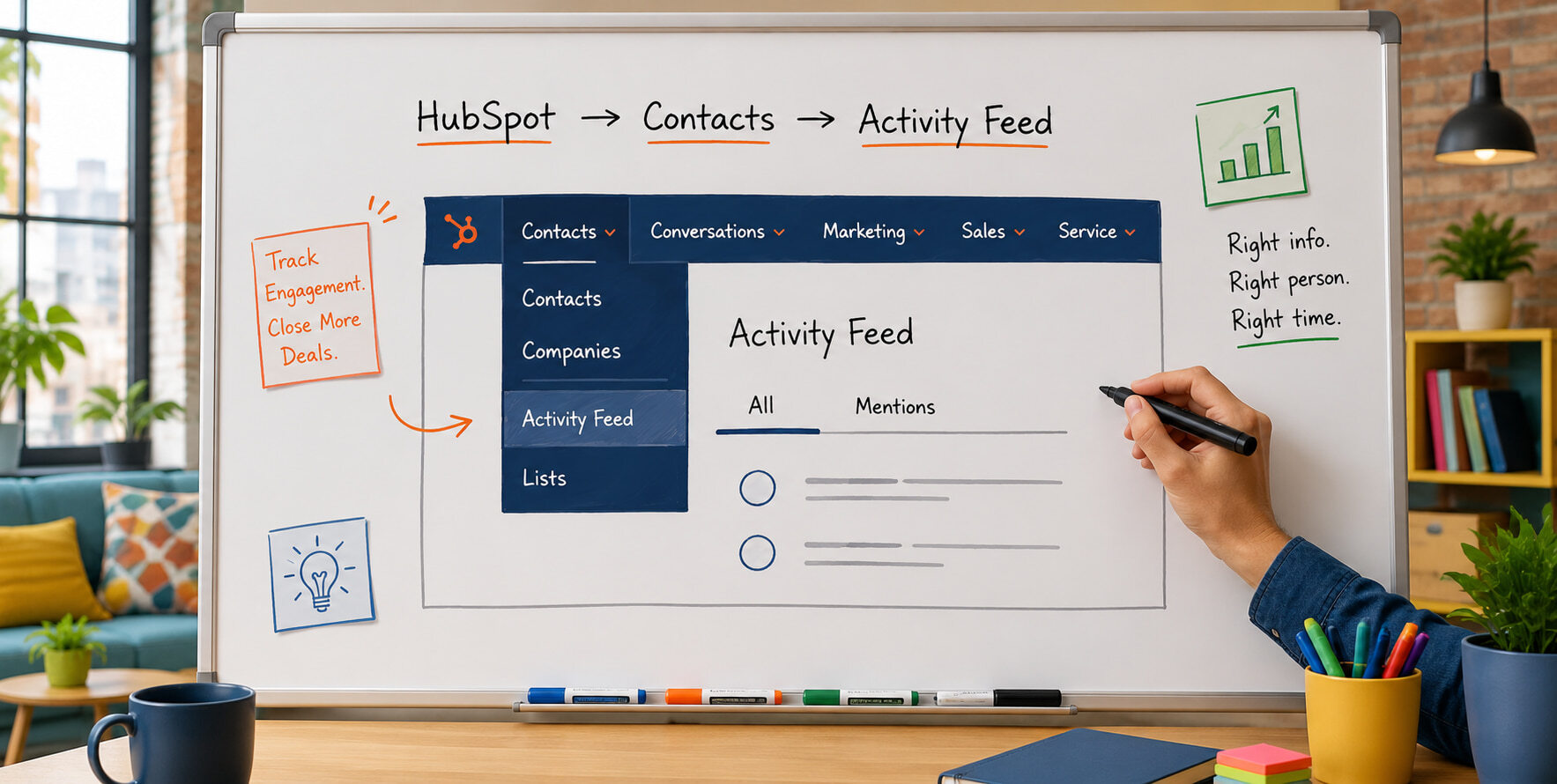 activity feed
