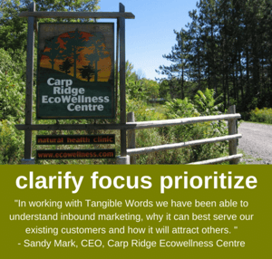 Carp Ridge EcoWellness Website Case Story