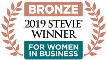 Bronze_Winner 2019 Stevie award for women in business